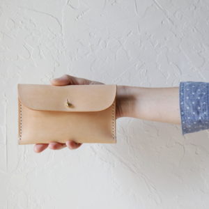 leather iPhone wallet